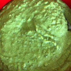 A picture of Thick Minty Pea Soup.