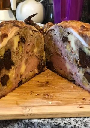 Una foto de Pollo relleno