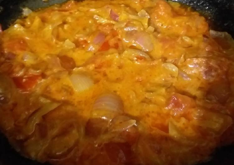 Easiest Way to Make Quick Onion tomato veg