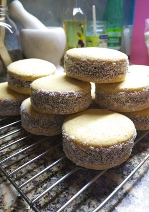 Una foto de Alfajores de Maicena
