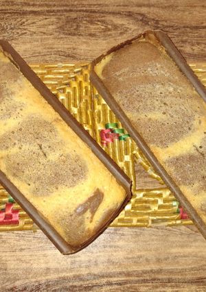 Una foto de Budín marmolado