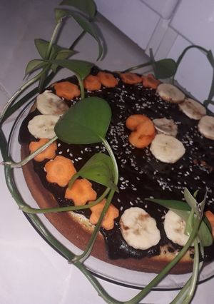 عکسی از دستور کیک هویج و گردو ارزو پز😎
