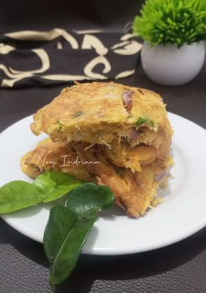 Foto resep Telur Dadar Karambia ala Padang