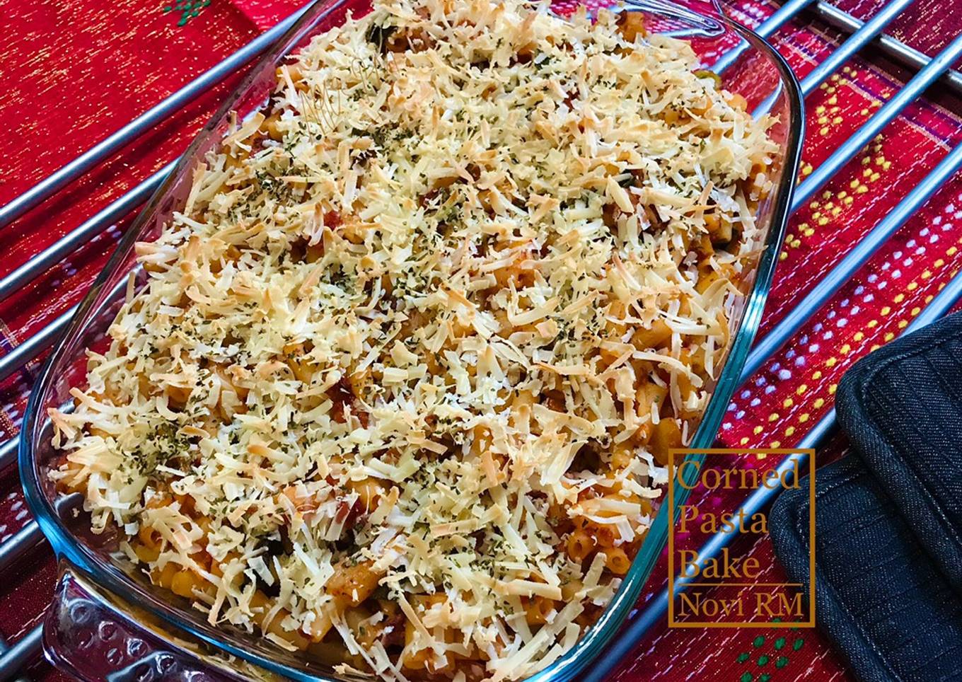 Corned Pasta Bake