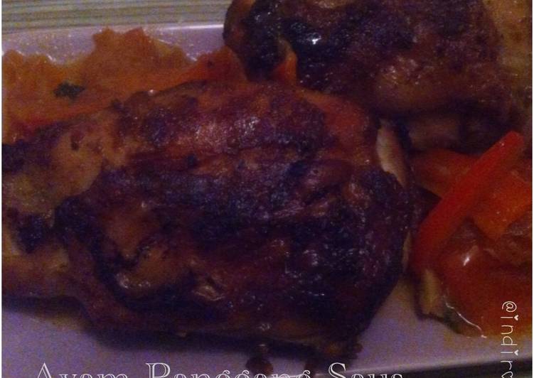 Langkah Mudah untuk Membuat Ayam Panggang Saus Santan Lezat