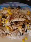 Santa Fe Chicken in Croc Pot