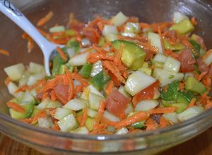 Una foto de Ensalada Fresca de palta