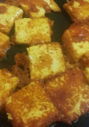 A picture of Paneer tawa fry.