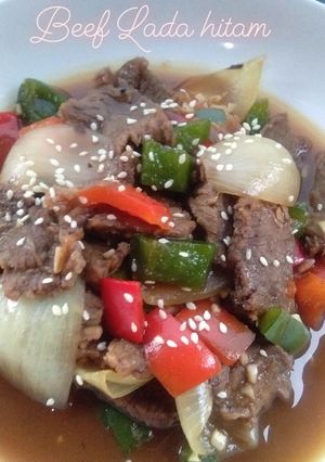 Foto resep Beef Lada hitam