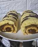 Pionono relleno de dulce de leche👩🏻‍🍳