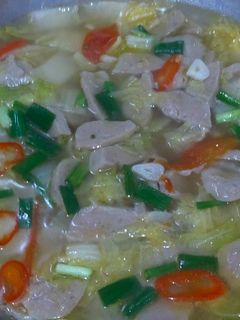 Foto resep Cah Sawi Putih Bakso