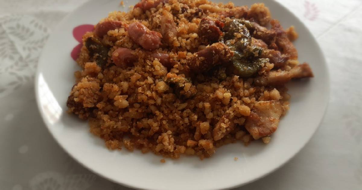 receta migas de harina murcianas