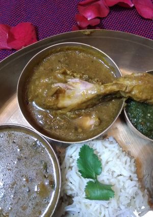 A picture of Curry chicken.