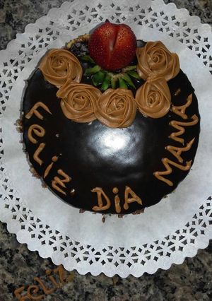 Una foto de Torta sacher a mi estilo