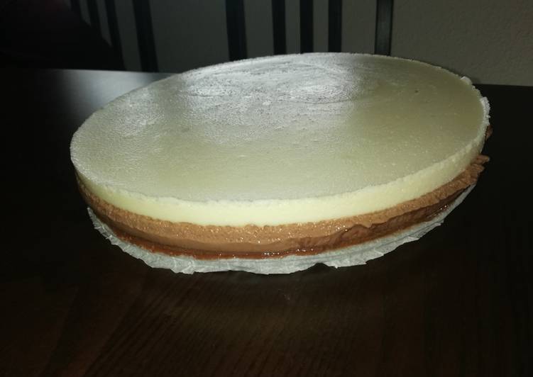 Tarta 3 chocolates con Mastermix
