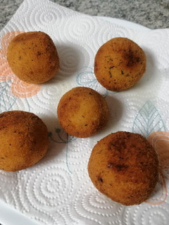 Una foto de Bombas de patata