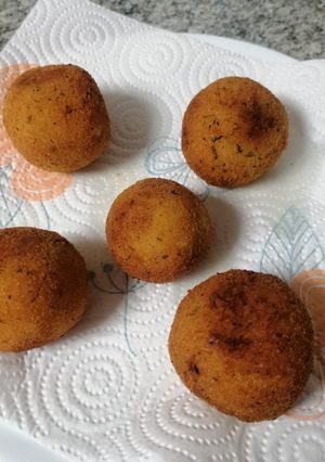 Una foto de Bombas de patata