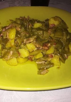Una foto de Judías verdes con sabor