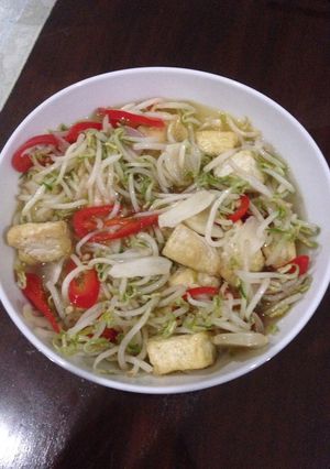 Foto resep Tumis Toge Tahu
