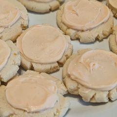 A picture of Orange Creamsicle Cookies.