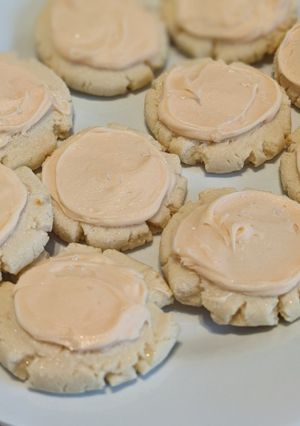 A picture of Orange Creamsicle Cookies.