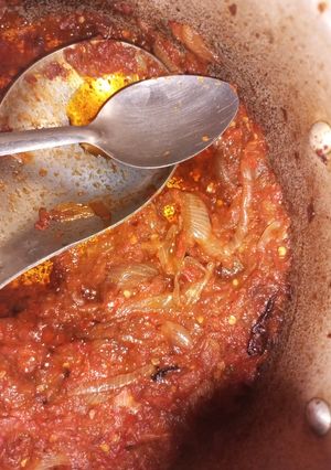 A picture of Great tomatoes stew.