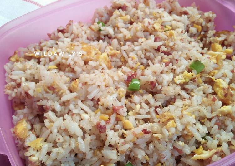 Resep: LezatNasi Goreng Telur Kornet