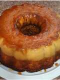Flancocho mitad flan mitad bizcocho