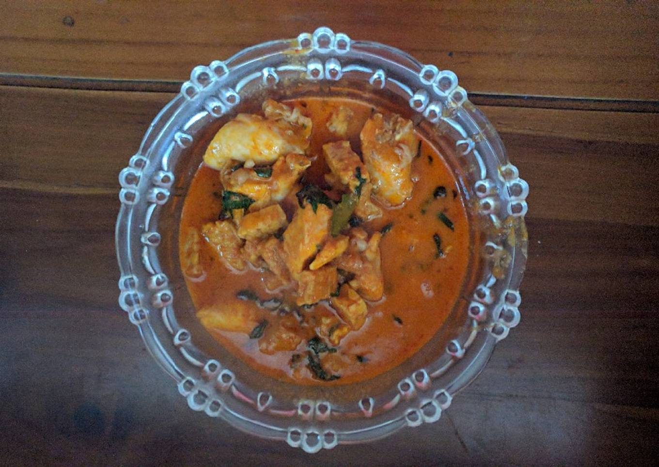 Ayam tempe rica rica meraah