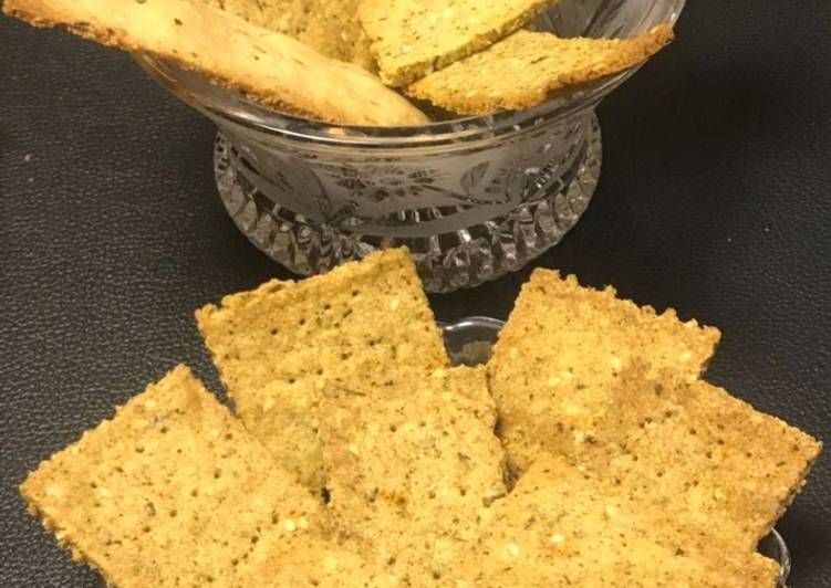 Multigrain Masala/Savoury Crackers Without Oven