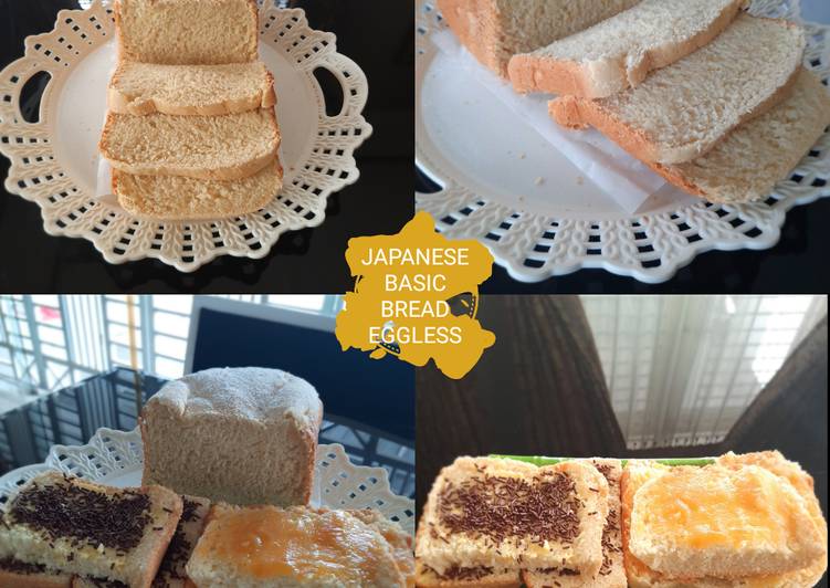 Resep: Japanese Basic Bread Eggless untuk pemula