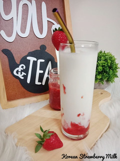 Foto resep Korean Strawberry Milk