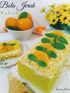 Foto resep Bolu Jeruk Kukus 🍋