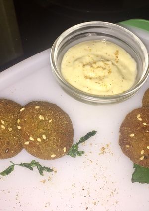 Una foto de Croquetas de Arveja Verde #lacocinadegiri