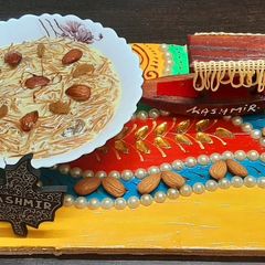 A picture of Kashmiri seviyan.