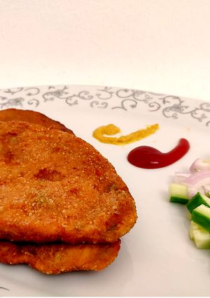চিকেন কাটলেট(( chicken cutlet recipe in Bengali) রেসিপির প্রধান ছবি