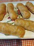 Perritos calientes con masa de hojaldre