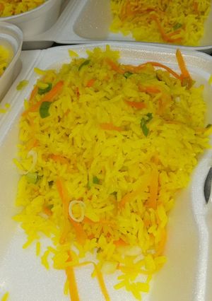 Una foto de Arroz salteado