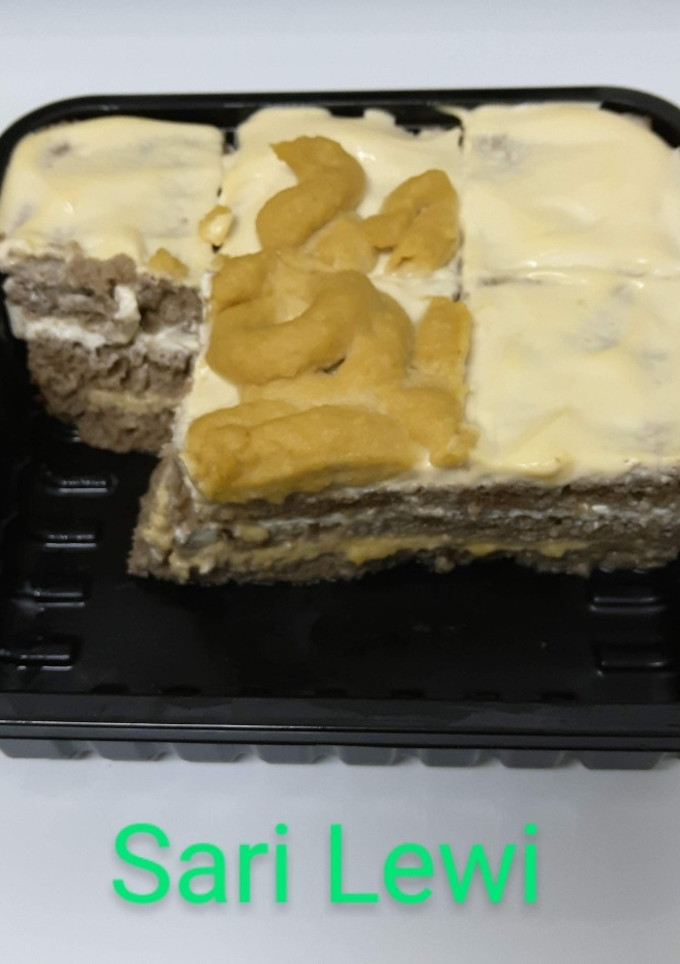 Una foto de Pastel frío de Hummus y queso de untar (5 ingredientes)