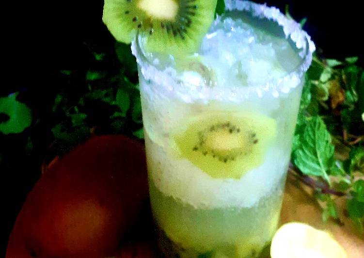 Simple Way to Prepare Speedy Kiwi mocktail