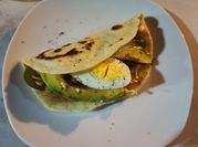 Una foto de relleno de tacos