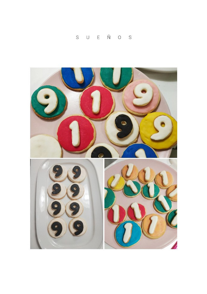 Una foto de Galletas para cumpleaños infantiles