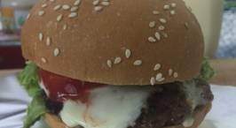 Hình ảnh món Bánh Hamburger ngon như ngoài hàng !