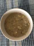 Sopa de sémola con pollo y huevo 😋🥚