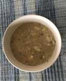 Sopa de sémola con pollo y huevo 😋🥚