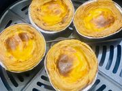 Hình ảnh của bánh tart trứng whipping cream