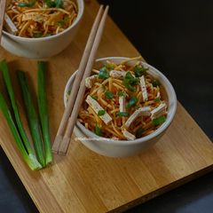 A picture of Spicy Timur Chilli Noodles.