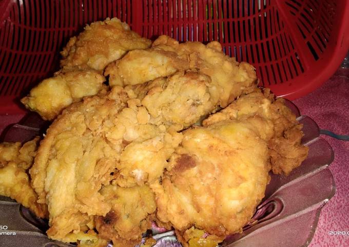 Cara membuat Kentucky ayam rumahan Yang Mantab dan Mudah