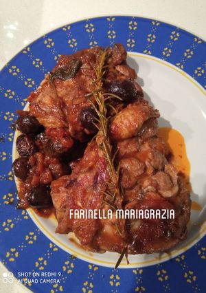 A picture of Chicken Cacciatore 👩‍🍳❤️.