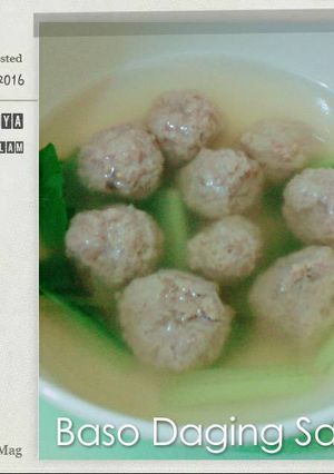 Foto resep Bakso Daging Sapi